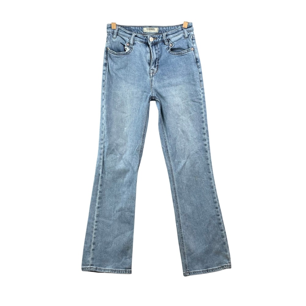 Rock & Roll Denim Bootcut Jean Women 28x29* Light Wash High Rise Western Cowgirl